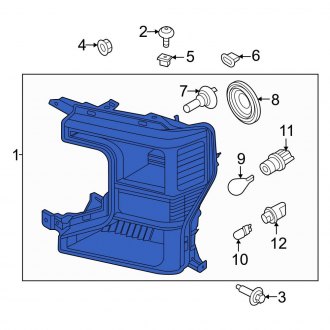 Ford OE - Front Left Headlight
