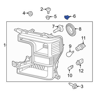 Ford OE - Headlight Grommet