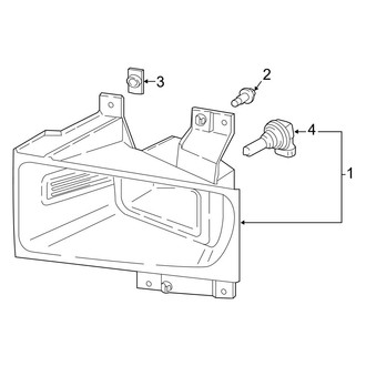 Ford OE - Front Lamps - Fog Lamps (Halogen)