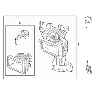 Ford OE - Front Lamps - Fog Lamps (Halogen)