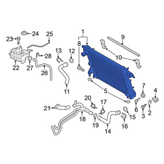 Ford OE - Radiator