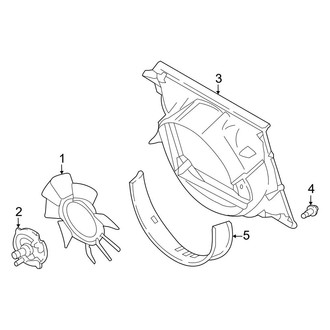 Ford OE - Cooling Fan (6.2L)