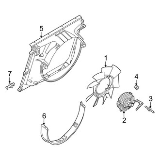 Ford OE - Cooling Fan (7.3L)