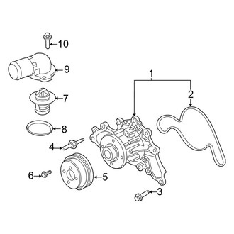 Ford OE - Cooling - Water Pump (7.3L)