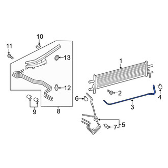 Ford OE - Automatic Transmission Oil Cooler Hose Assembly