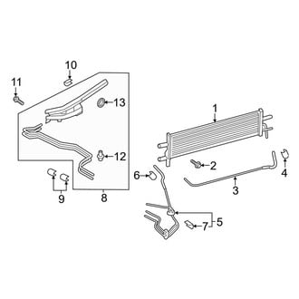 Ford OE - Cooling - Trans Oil Cooler (6.2L)