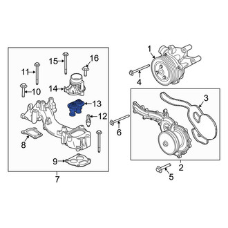 Ford OE - Engine Coolant Thermostat