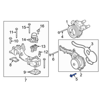 Ford OE - Engine Water Pump Bolt