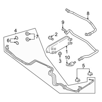 Ford OE - Cooling - Trans Oil Cooler (6.7L)
