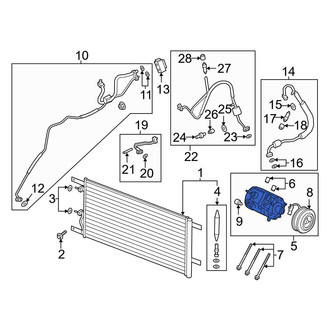 Ford OE - A/C Compressor