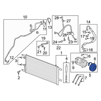 Ford OE - A/C Compressor Clutch