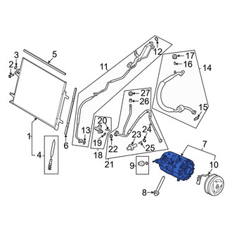 Ford OE - A/C Compressor