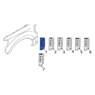 Ford OE - Front Right Fender Emblem