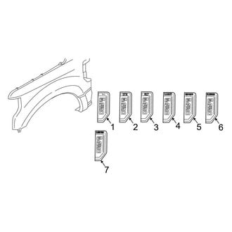 Ford OE - Fender - Exterior Trim (Nameplates)