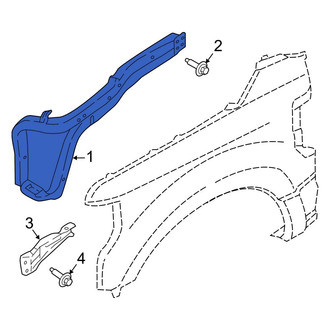 Ford OE - Front Right Fender Rail