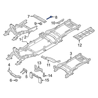 Ford OE - Transmission Crossmember Bolt
