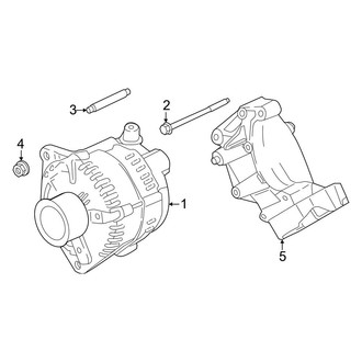 Ford OE - Electrical - Alternator (Dual Alternator), (7.3L)