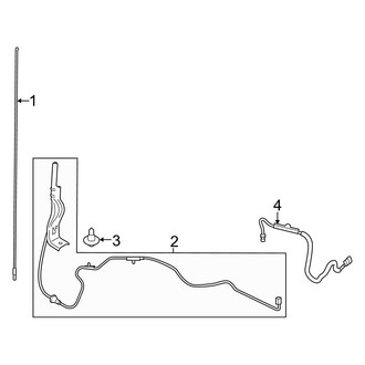 Ford OE - Electrical - Antenna (W/O Sync)