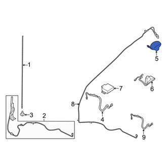 Ford OE - Satellite Radio Antenna