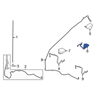 Ford OE - Satellite Radio Antenna