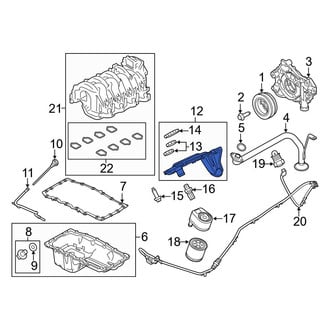 Ford OE - Engine Oil Filter Adapter