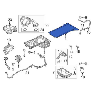 Ford OE - Upper Engine Oil Pan Gasket