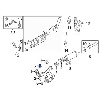 Ford OE - Exhaust System Hanger Bracket