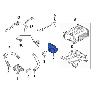 Ford OE - Vapor Canister Purge Valve Assembly