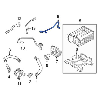 Ford OE - Evaporative Emissions System Lines