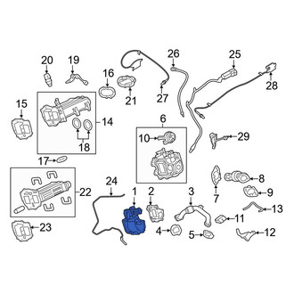 Ford OE - Exhaust Gas Recirculation (EGR) Valve