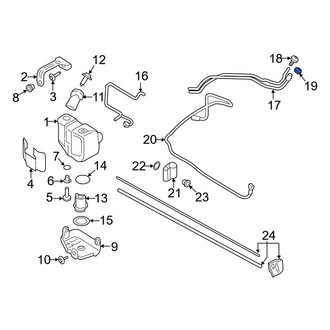 Ford OE - Diesel Exhaust Fluid (DEF) Filler Cap
