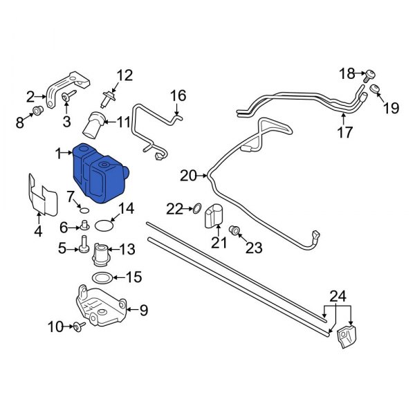 Diesel Exhaust Fluid (DEF) Tank