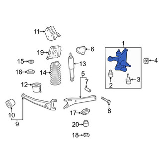 Ford OE - Left Steering Knuckle
