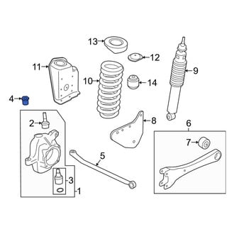 Ford OE - Front Alignment Camber Adjusting Eccentric