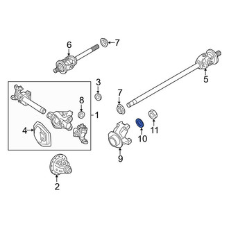 Ford OE - Drive Shaft Pinion Yoke Washer