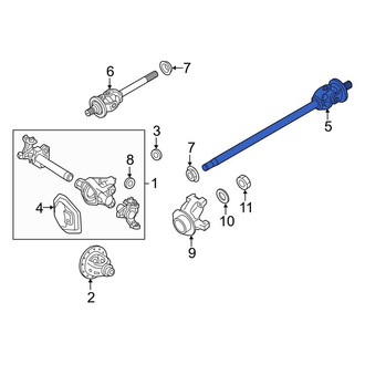 Ford OE - Front Right Drive Axle Shaft