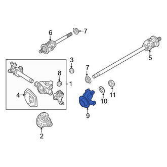 Ford OE - Front Drive Shaft Flange Yoke