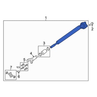 Ford OE - Front Drive Shaft