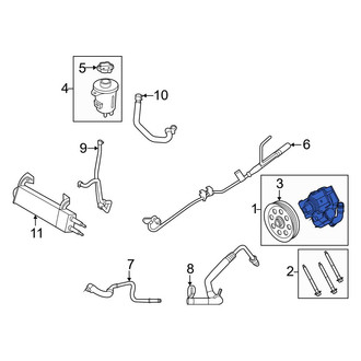 Ford OE - Power Steering Pump