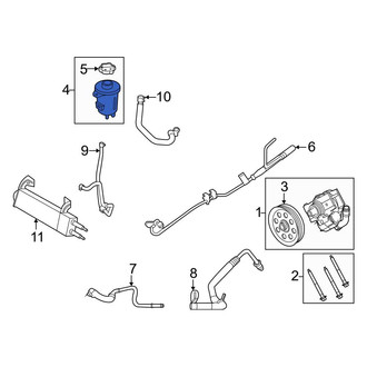 Ford OE - Power Steering Reservoir