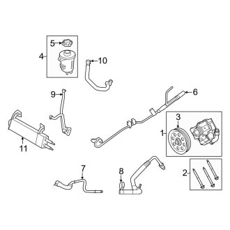 2022 Ford F-250 Power Steering Cooling 