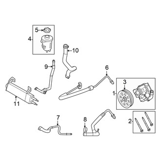 Ford OE - Steering Gear & Linkage - Pump & Hoses (7.3L)