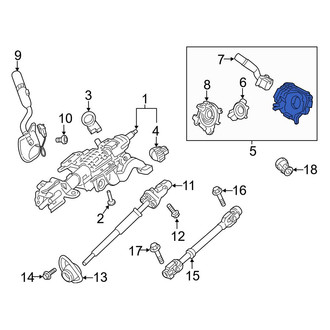 Ford OE - Steering Column Switch Housing