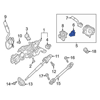 Ford OE - Steering Wheel Position Sensor