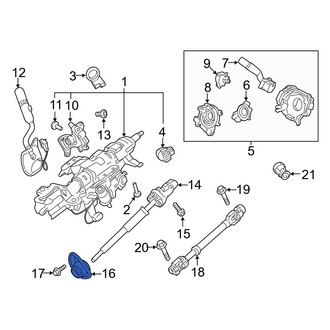 Ford OE - Steering Coupling Boot