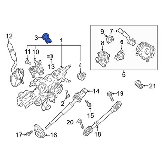 Ford OE - Ignition Lock Housing