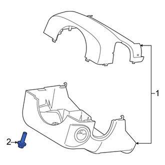 Ford OE - Steering Column Cover Bolt