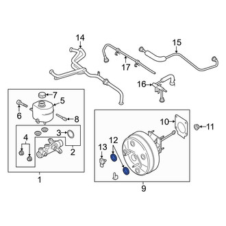 Ford OE - Power Brake Booster Grommet