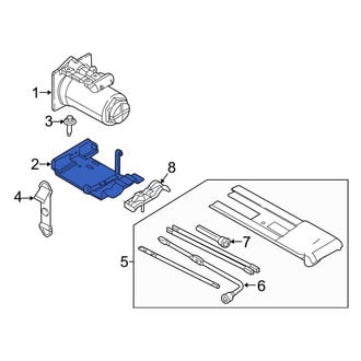 Ford OE - Floor Jack Bracket