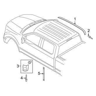 Ford OE - Cab - Exterior Trim (SuperCab)